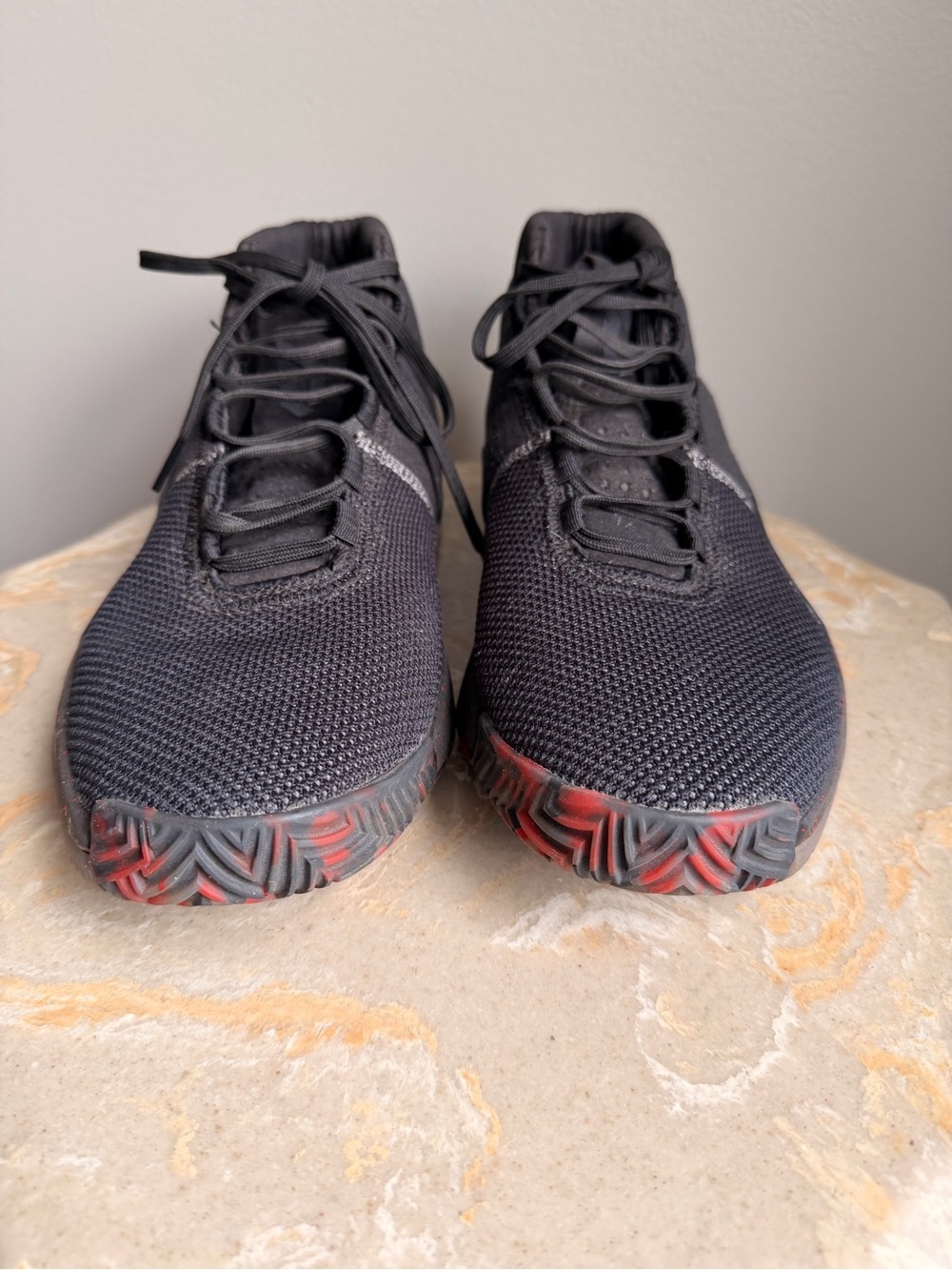 Adidas Dame 5 People’s Champ Men's 11 Black High-Top Sneakers Breathable Knit - Picture 3 of 10